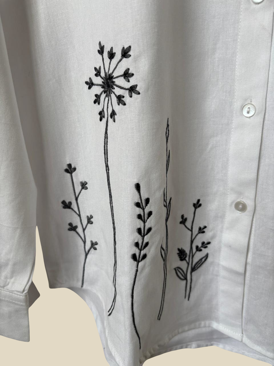 | NTYM | Vanilla Whisp COTTON SHIRT