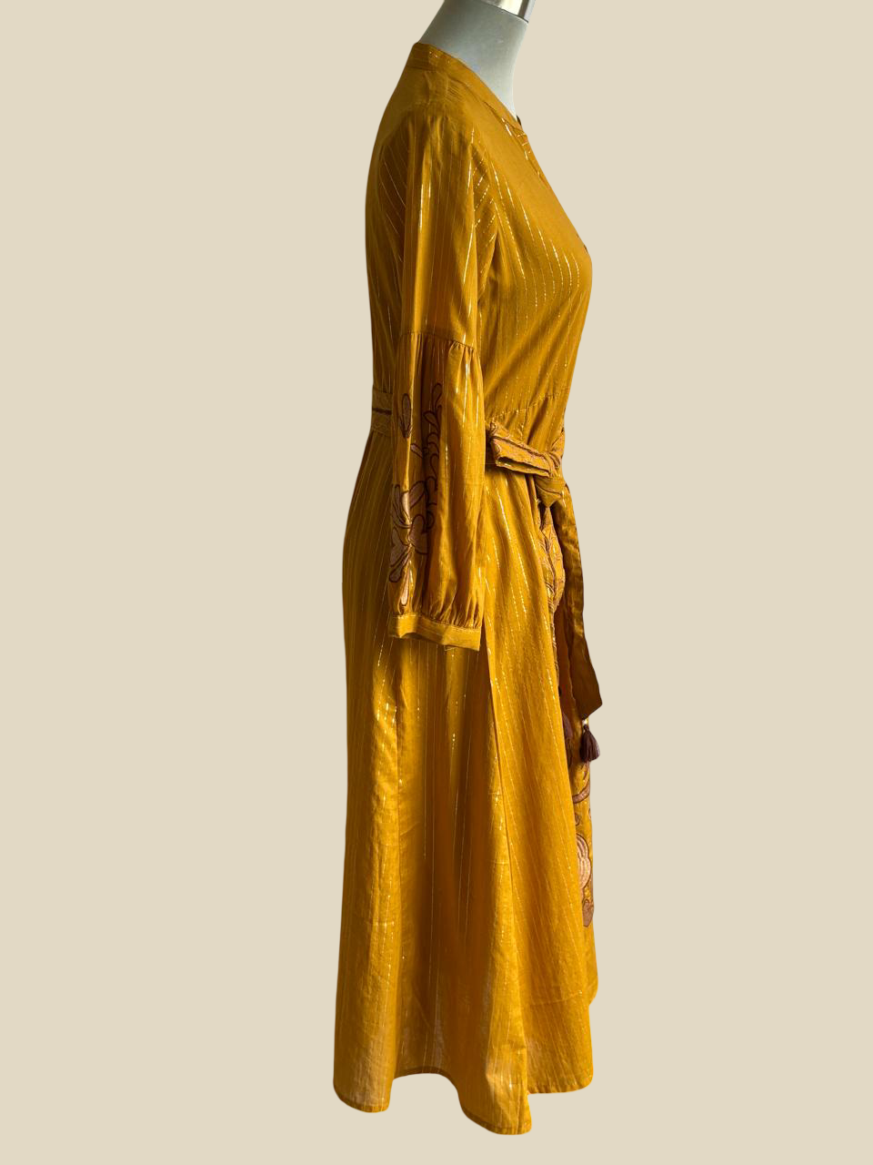 | NTYM | Mustard COTTON DRESS