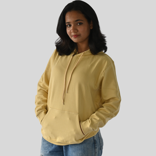 | NTYM | BEIGE HOODIE with Warli Embroidery | Unisex |