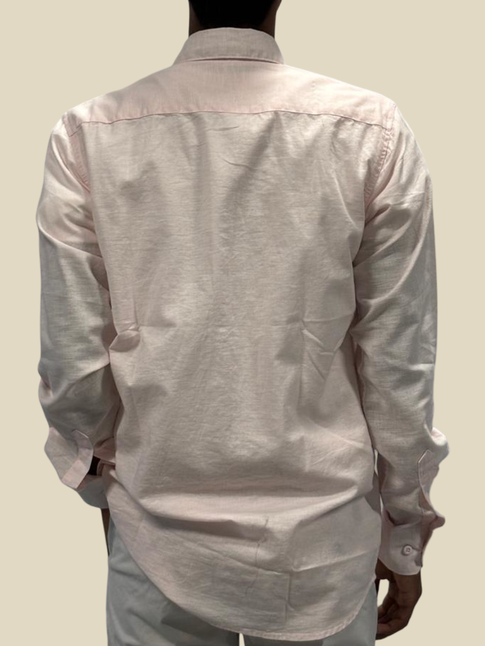 Everyday Elegance Mens Cotton Shirt – Blush