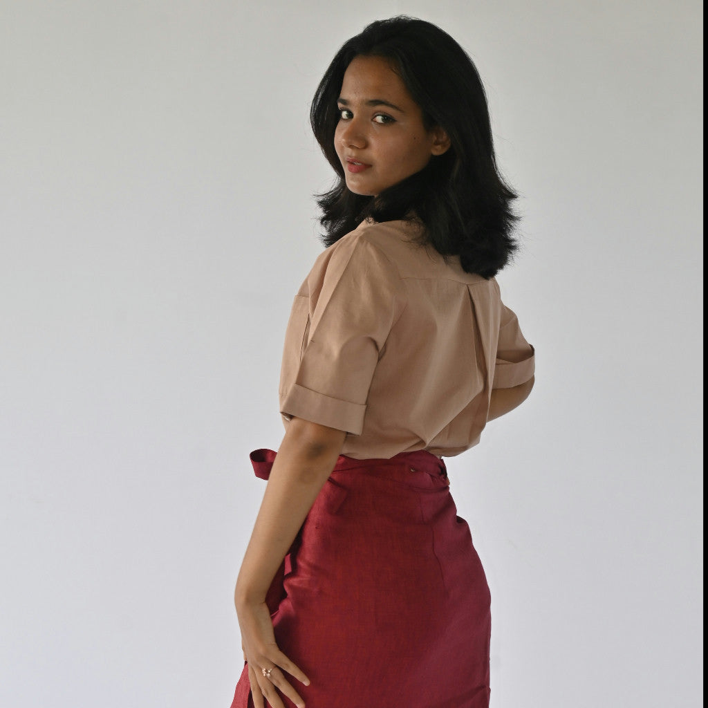 | NTYM | Choco Charm COTTON CROP TOP