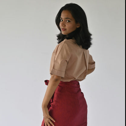 | NTYM | Choco Charm COTTON CROP TOP