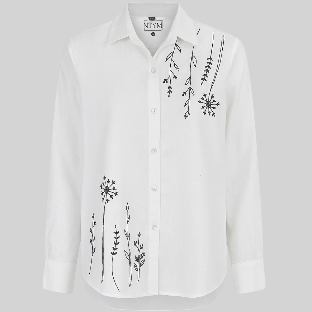 | NTYM | Vanilla Whisp COTTON SHIRT
