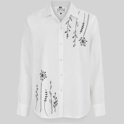 | NTYM | Vanilla Whisp COTTON SHIRT