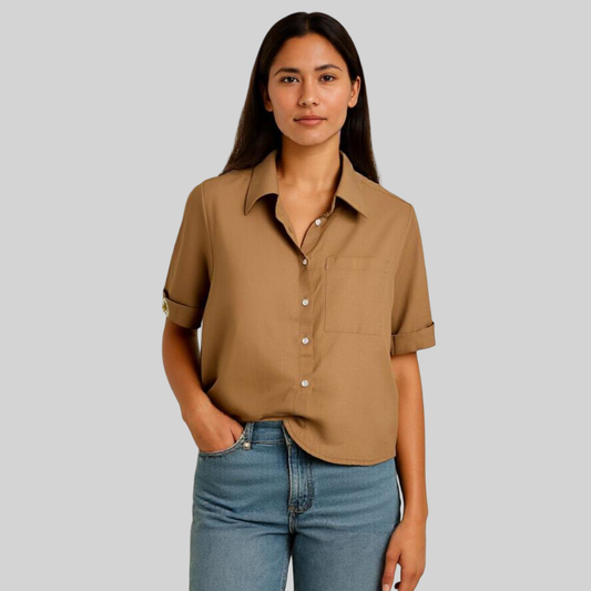 | NTYM | Choco Charm COTTON CROP TOP